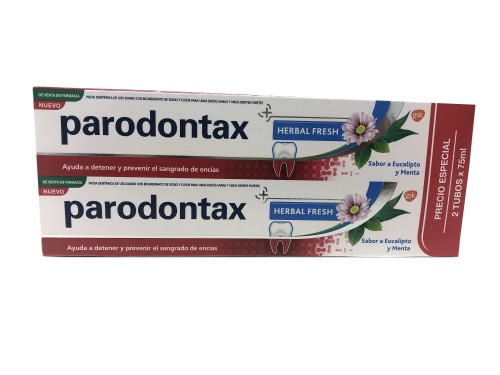 Parodontax herbal fresh (2 unidades 75 ml)