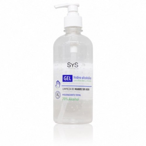 Gel hidroalcoholico con aloe vera 500ml