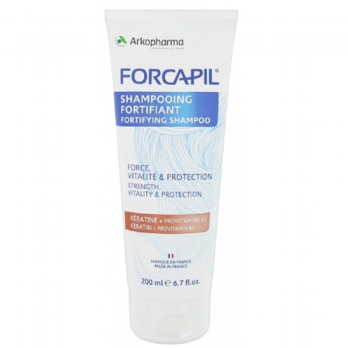Forcapil champu fortificante con keratina (1 envase 200 ml)