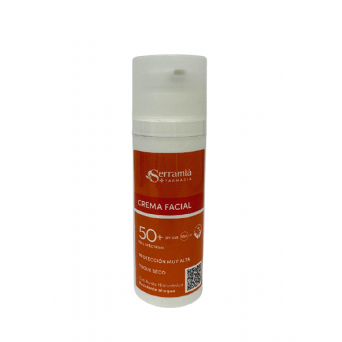 Serramia Solar Crema Facial SPF 50+ Textura Ligera 50ml