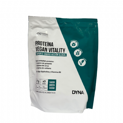 Serramia dyna proteina vegan green cacao 500g