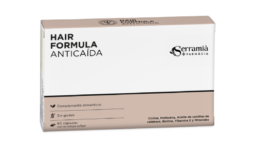 Serramia hair formula anticaida 60 capsulas
