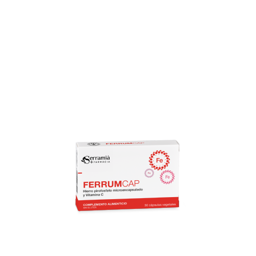 Serramia ferrum cap 30 capsulas