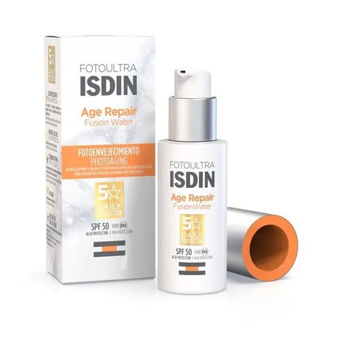 FOTOULTRA ISDIN AGE REPAIR SPF 50 WATER LIGHT TEXTURE 50 ML