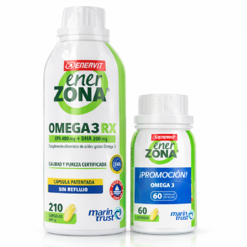 Enerzona omega 3rx 1g 210 + 60 cápsulas