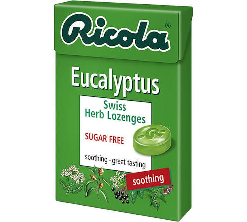 RICOLA CARAMELOS SIN AZÚCAR 50g EUCALIPTO