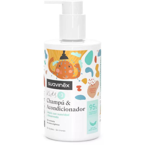 Suavinex kids champu & acondicionador (1 botella 300 ml)