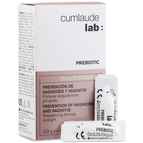 Cumlaude lab: prebiotic ovulos (10 ovulos vaginales)