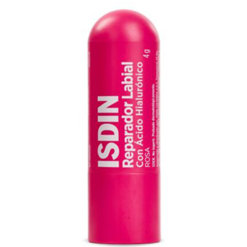 Isdin reparador labial  1 stick 4 g color rosa