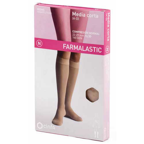 Media corta (a-d) comp normal - farmalastic (beige t- peq)