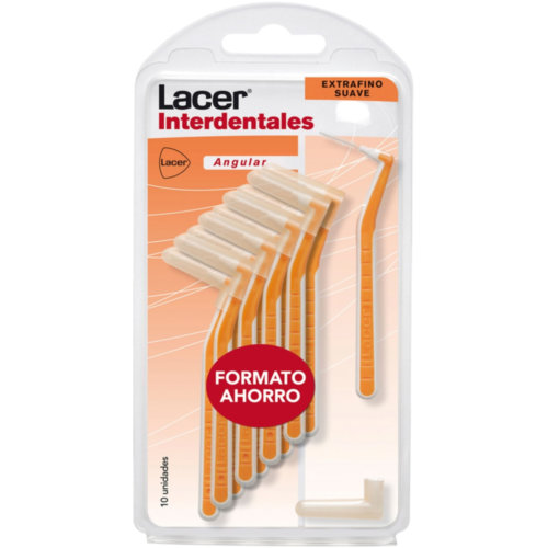 Cepillo interdental - lacer (angular extrafino suave 10 u)