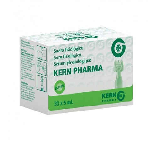 Kernpharma suero fisiologico unidosis (5 ml 30 u)