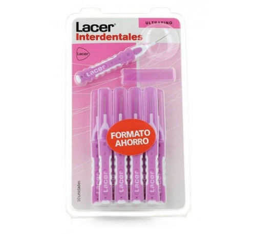 Cepillo interdental - lacer (ultrafino 10 cepillos)