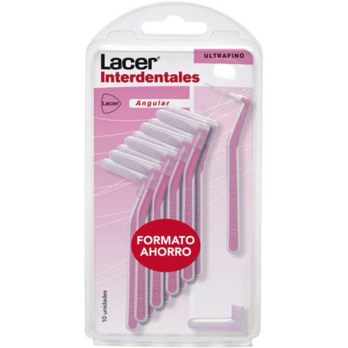 Cepillo interdental - lacer (ultrafino angular 10 cepillos)