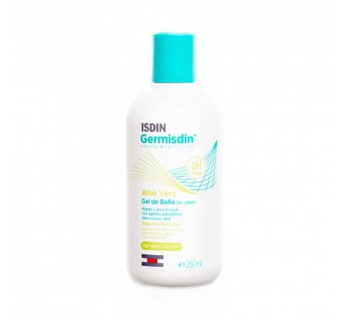 Isdin hygiene germisdin aloe vera  1 envase 250 ml