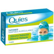 Tapones oidos silicona natacion quies 6 unidades estandar - quies