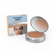 Fotoprotector isdin compact spf 50  1 envase 10 g color bronze - maquillaje compacto oil-free