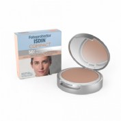 Fotoprotector isdin compact spf-50+ - maquillaje compacto oil-free (arena 10 g)