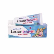 Lacer infantil gel dental (1 tubo 75 ml sabor fresa)