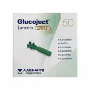 Glucoject lancets plus (33 g 50 lancetas)