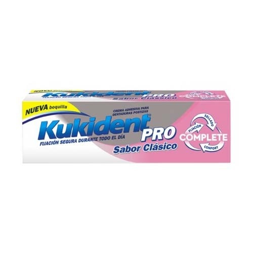 Kukident fijacion todo el dia  1 envase 70 g sabor fresco