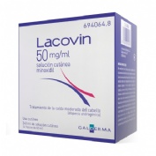 LACOVIN 50 mg/ml SOLUCIÓN CUTÁNEA , 4 frascos de 60 ml